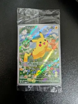 Pikachu SVP 088 - SEALED - S&V Black Star Promo (4 Cards) - Pokemon TCG - Image 1