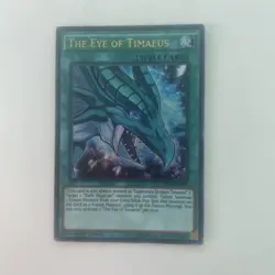 The Eye of Timaeus DRL3-EN045 Dragons of Legend: Unleashed 1st Edition - Image 1