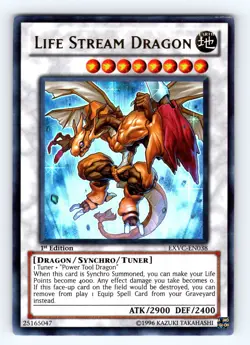 Yugioh Life Stream Dragon EXVC-EN038 1st Ultra Rare - NM 💎 - Image 1