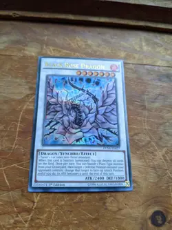 Alter Art Black Rose Dragon DUSA-EN077 Ultra "Ghost Rare Yugioh U-V-Oh - Image 4