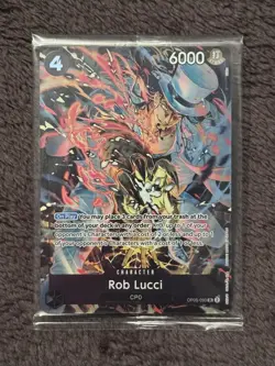 Rob Lucci (Illustration Box EX) OP05-093 One Piece Promotion Cards Foil - Sealed - Image 1