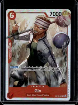 2026 One Piece Adventure on Kami's Island Gin Super Rare #OP15-007 - Image 1