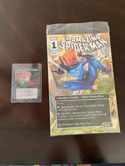 Behold The Sinister Six PAX West Promo Card Foil w/ Variant Comic MTG Spider-Man - Image 1