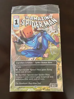 Behold The Sinister Six PAX West Promo Card Foil w/ Variant Comic MTG Spider-Man - Image 4