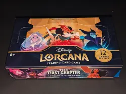 Lorcana Disney First Chapter Booster Box TCG - MINT BOX & FACTORY SEALED - Image 1