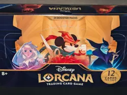 Lorcana Disney First Chapter Booster Box TCG - MINT BOX & FACTORY SEALED - Image 4