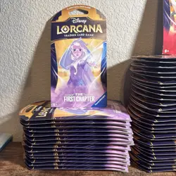 Lot of 67 Disney Lorcana TCG The First Chapter Booster Blister Sealed New Packs - Image 2