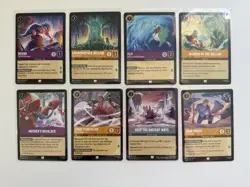 Disney Lorcana Pocahontas Lot – Super Rare, FOIL & Winterspell Cards NM - Image 2
