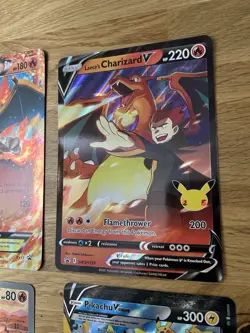 Pikachu V-Union JUMBO Promo Card swsh141 Celebrations Charizard Victini - Image 5
