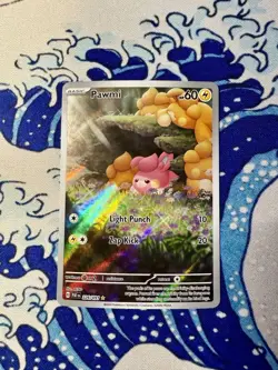 Pawmi 226/091 Sv: Paldean Fates Holo Pokemon Card Near Mint - Image 1