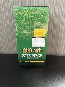 Sealed Japanese OP-12 Legacy of the Master Booster Box One Piece Card Game - Image 2