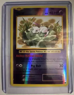 Pokemon XY Evolutions Mew Reverse Holo Rare Card 53/108 - Image 1