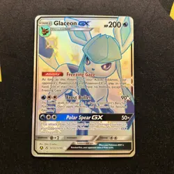 Glaceon GX SV55/SV94 MINT -Shiny Vault Pokemon Card- Hidden Fates (4q) - Image 1