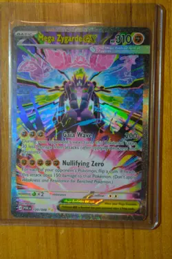 Mega Zygarde EX 120/088 SAR - Perfect Order - Pokemon Card NM - Image 1
