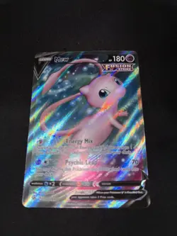 Pokemon Mew v Full Art Holo Ultra Rare TCG Card 250/264 Fusion Strike - Image 1