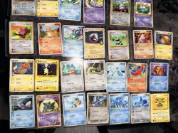Early / Mid 2000s Rare Pokemon Cards Please Read Description (found In Basement - Image 1