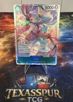 Uta OP13-023 SR - One Piece TCG Card - English Near Mint Super Rare Foil - Image 3