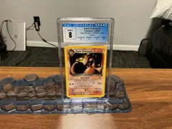 Dark Charizard Holo 2000 Team Rocket 4/82 Graded CGC 8 Pokemon Card - Image 1