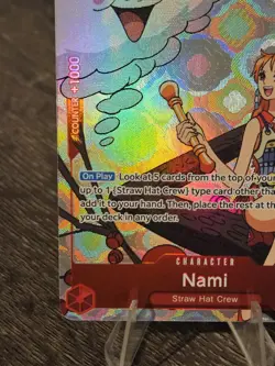 Nami - OP01-016 (Alternate Art) OP01-016 One Piece Promotion Cards Foil - Image 5