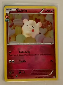 Pokemon Swirlix RC19/RC32 Holo Generations Radiant Collection Card - Image 1
