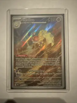Pokemon TCG Espathra Paradox Rift Holo Card 197/182 - Image 1