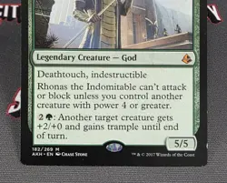 MTG Rhonas the Indomitable- DAMAGED -Amonkhet Magic the Gathering Card #182 - Image 4