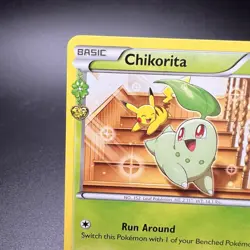 Chikorita RC1/RC32 Radiant Collection Generations Regular Pokemon Card 2016 LP - Image 4