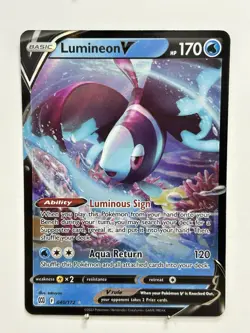 FISH [C] of Pokemon TCG | Lot of 5 Cards | ALL FISH | All EX or V | NM/M - Image 5