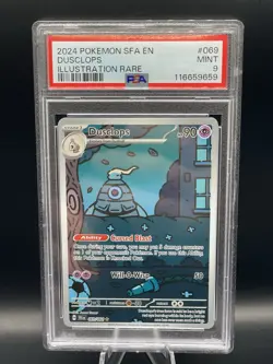 Pokemon Dusclops TCG Card 69/64 Shrouded Fable Holo PSA 9 - Image 1