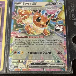 Pokemon Eevee EX 075/137 Holo Card English Set 137 Nintendo CCG Works Standard - Image 1