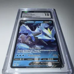 PSA 10 Kyurem V 048 SWSH Lost Origin 2022 English Pokemon TCG Card Gem Mint - Image 1