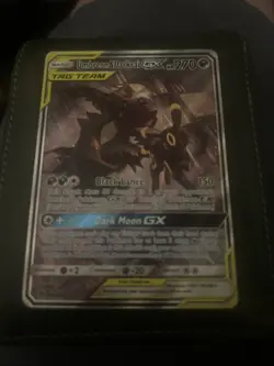 Umbreon & Darkrai GX SM241 Sun & Moon TAG TEAM GX Black Star Promo Holo Card - Image 1