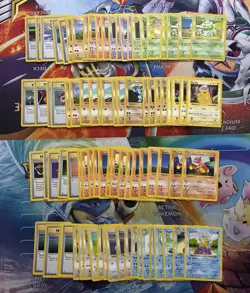 Vintage Pokemon Card Lot WOTC Shadowless 82 Cards Red Cheeks Pikachu - Image 1