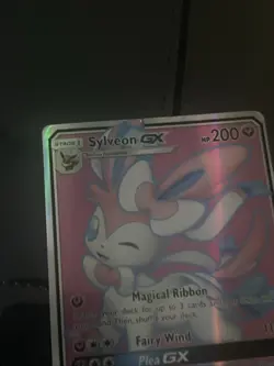 Pokemon TCG Sylveon GX Guardians Rising Holo Card - Image 3