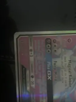 Pokemon TCG Sylveon GX Guardians Rising Holo Card - Image 4