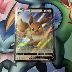 Eevee V SWSH065 SWSH: Sword & Shield Black Star Promo Pokemon Card - Image 1