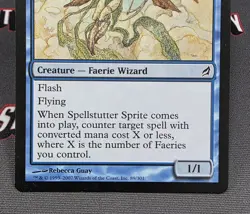 MTG Spellstutter Sprite- DAMAGED -Lorwyn Magic the Gathering Card #089 - Image 4