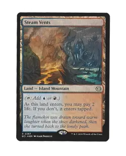 MTG Lorwyn Eclipsed: Steam Vents 0267 (Foil) - Image 1