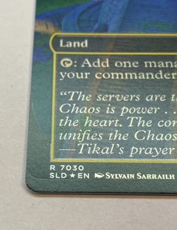 MTG - Secret Lair - Sonic the Hedgehog - Master Emerald Shrine - FOIL - Image 3