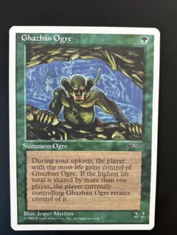 Magic the Gathering MTG Chronicles Ghazban Ogre - Image 1