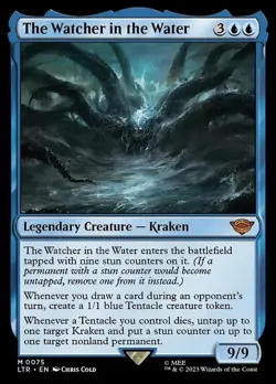 MTG The Watcher in the Water - Foil, The Lord of the Rings: Tales of Middle-eart - Image 1
