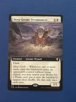 Deep Gnome Terramancer (Extended) Commander Legends: Battle for Baldur's Gate - Image 1