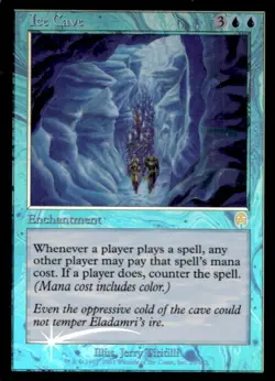 2001 Magic MTG Apocalypse Ice Cave #24 - Image 1