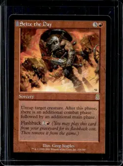 2001 Magic MTG Odyssey Seize Day #220 - Image 1