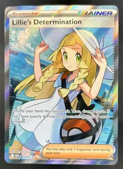 2025 Pokemon Mega Evolution Lillie's Determination Ultra Rare #169/132 - Image 1