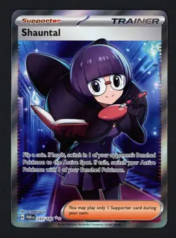 Shauntal 243/182 Paradox Rift Ultra Rare Pokemon TCG - Image 1