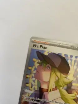 N's Plan - 170/086 Black Bolt Special Illustration Rare Full Art Pokemon Card - Image 3