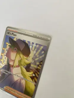 N's Plan - 170/086 Black Bolt Special Illustration Rare Full Art Pokemon Card - Image 4
