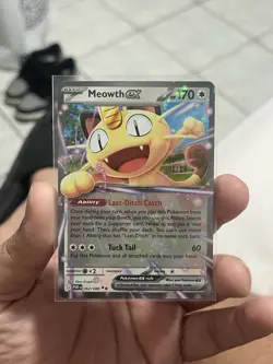 Meowth ex 062/088 Perfect Order Double Rare Pokemon TCG - Image 1