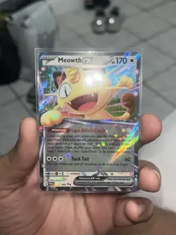 Meowth ex 062/088 Perfect Order Double Rare Pokemon TCG - Image 2